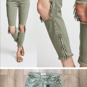 One Teaspoon High Waisted Freebird Jeans
